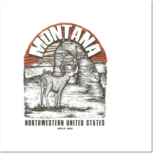 Montana Posters and Art